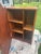 Vintage Wooden Hanging Wall /Cupboard/Cabinet With Hand Carved Medallion & Crown For Sale - Image 4 of 12
