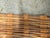 2010s Andrianna Shamaris Handwoven and Bamboo Bark Mat For Sale - Image 5 of 18