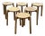 Oak Nomad Designer Stacking Stools from Skagerak, Set of 6 For Sale