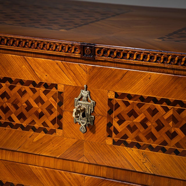 Late 18th Century Louis Seize Marquetry Chest of Drawers, late 18th Century For Sale - Image 5 of 15