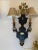 Metal Maitland Smith Floral Motif Brass Sconces - a Pair For Sale - Image 7 of 10