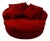 Modern Oversized Barrel Accent Chair For Sale