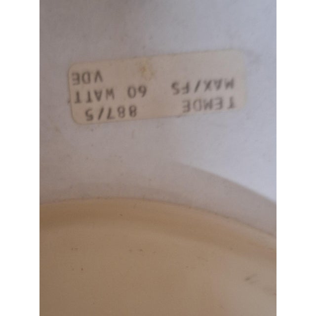 Large Mid-Century German Model 887/5 Cascade Lamp in Larch Wood from Temde, 1960s For Sale - Image 12 of 13