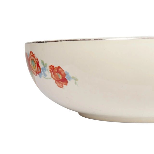 Hall’s Orange Poppy Ceramic Bowls, Set of 3 For Sale - Image 4 of 6