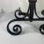 1920s 1920s Arts & Crafts Wrought Iron Andirons - Pair For Sale - Image 5 of 9