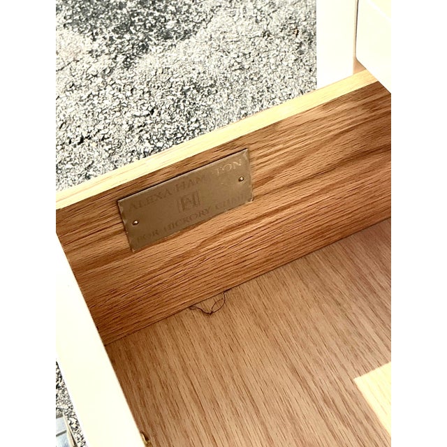 Vintage Regency Alexa Hampton for Hickory Chair Credenza For Sale - Image 9 of 11