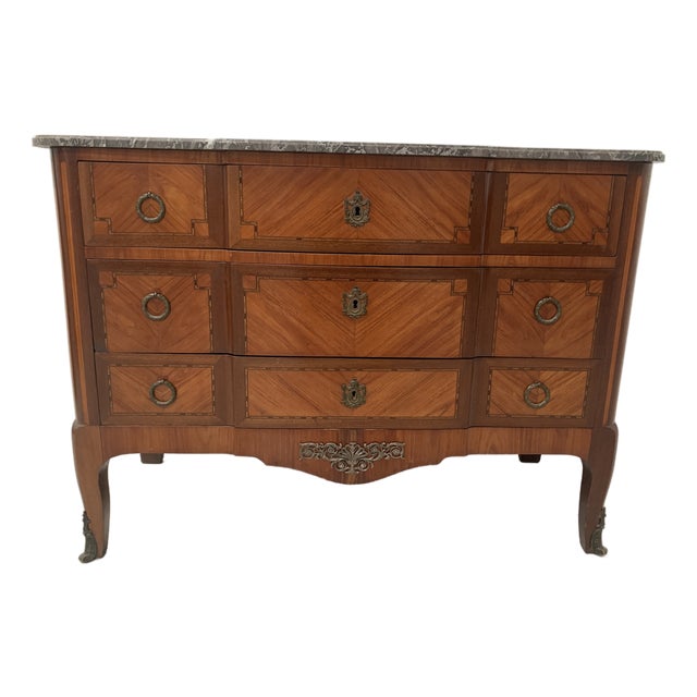 Chest of Drawers in Mahogany and Rosewood For Sale