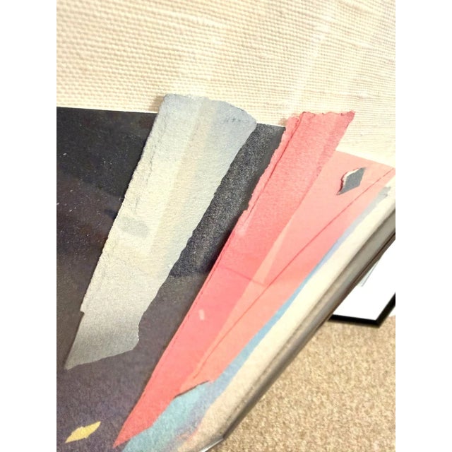1980s 1980s Gregory Ochocki Twee D Caribee 3d Mixed Media Painting For Sale - Image 5 of 10