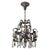 An exceptional 3-arm crystal chandelier in the iconic hollywood regency style – a rare and early model by the renowned...