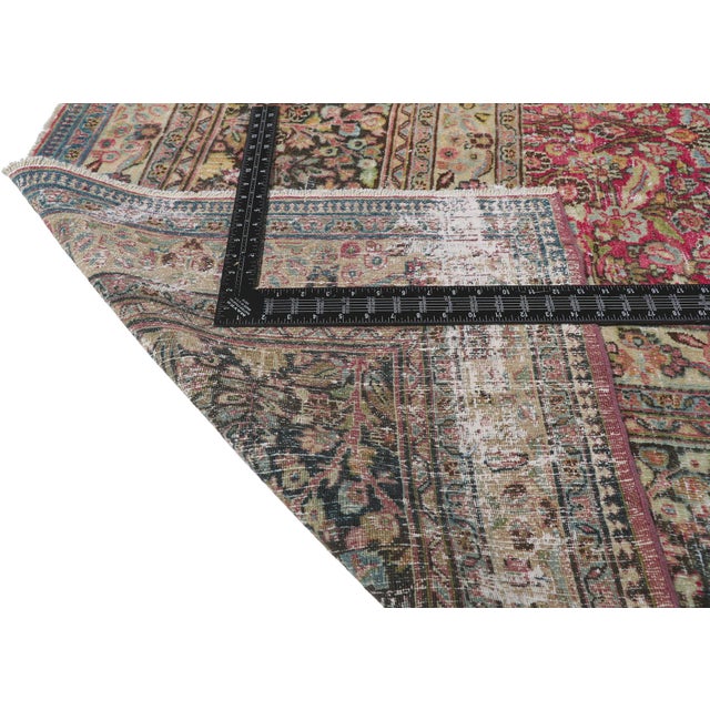 Textile Antique Persian Khorassan Rug, 11'10 X 18'08 For Sale - Image 7 of 10