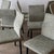 Ettore Sottsass Set of 8 Mandarin Chairs Attributed to Ettore Sottsass for Knoll in Pollack Prosecco, Circa 1980s For Sale - Image 4 of 9