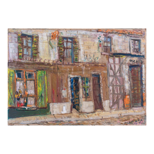 'At the Cafe, Paris' by Pascal Cucaro, North Beach, San Francisco, City Lights, Vesuvio's, Butler