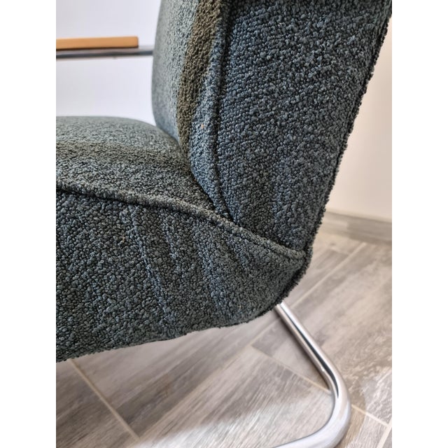 Tubular Armchair by Anton Lorenz for Ton For Sale - Image 4 of 14