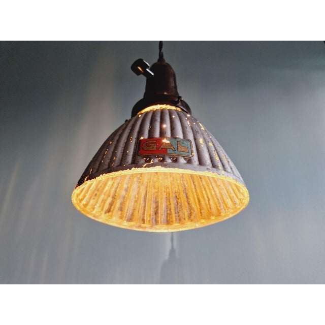 Gal Pendant Lights in Mercury Glass, 1930s, Set of 3 For Sale - Image 12 of 18