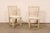 Gustavian (Swedish) 19th Century Swedish Gustavian Chairs with New Linen Seats - Set of 2 For Sale - Image 3 of 11