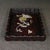 Late 20th Century Scalloped Wooden Tray With Mother-of-Pearl Bird and Peony Inlay For Sale - Image 4 of 10