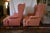 Wood Queen Anne Baker Style Wingback Chairs For Sale - Image 7 of 10