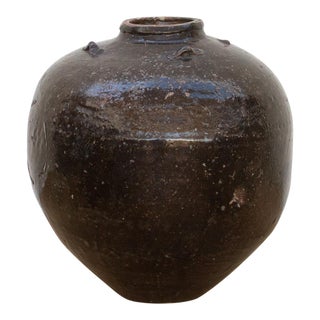 Antique Martaban Jar, a Traveling Vessel For Sale