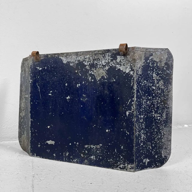 Metal Advertising Sign, Japan, 1950s For Sale - Image 4 of 8