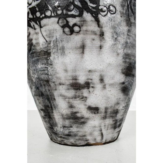 Floor Vase with Fish Pattern For Sale - Image 5 of 9