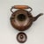 Mid 20th Century Engraved Copper Teapot With Wooden Handle & Chinese Calligraphy For Sale - Image 5 of 9