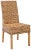 Modern Alisa 18''H Rattan Side Chair in Brown - a Pair For Sale - Image 3 of 11