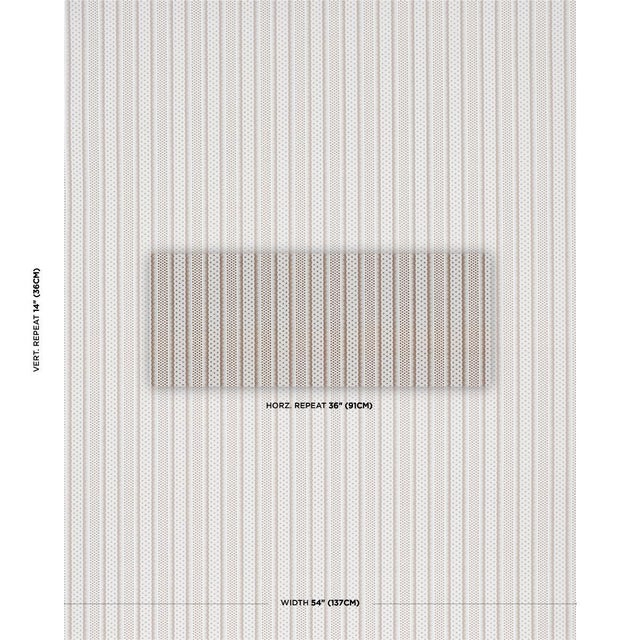 Intricate coral motifs, delicate dots, and dainty scalloped stripes meet in Matilda, a classic fabric design inspired by a...