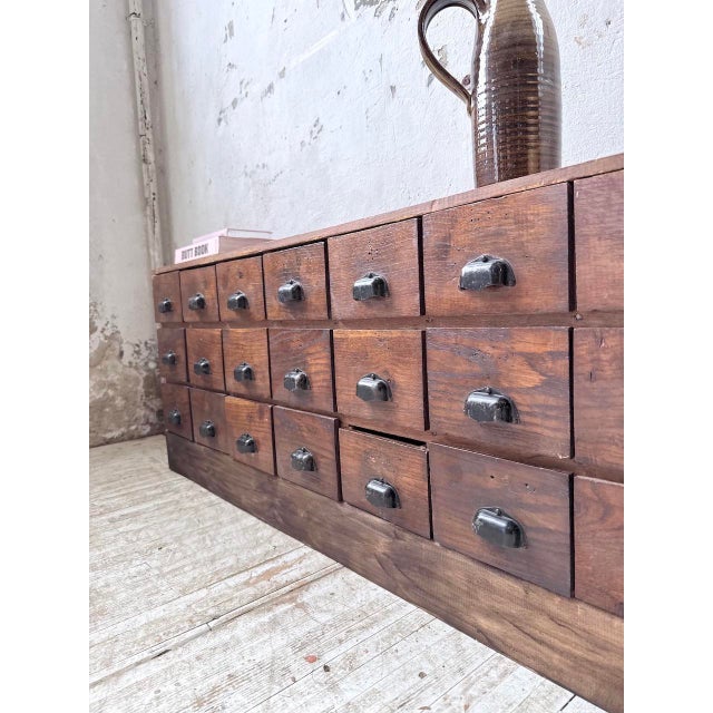 Oak Workshop Credenza, 1950 For Sale - Image 17 of 18