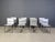 Postmodern Grey Leather Dining Chairs from Cattelan, Italy, 1980s, Set of 8 For Sale - Image 3 of 10