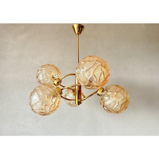 1970s Vintage Sputnik Pendant Light, 1970s For Sale - Image 5 of 15