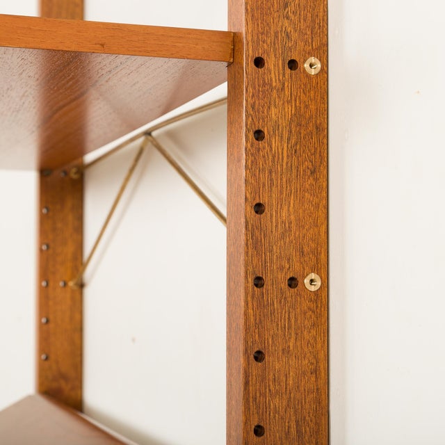 Freestanding Wall Unit in Teak by Poul Cadovius for Cado, 1960s For Sale - Image 15 of 18