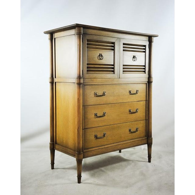 Blonde Drexel Sirocco Bedroom Highboy Dresser Chairish