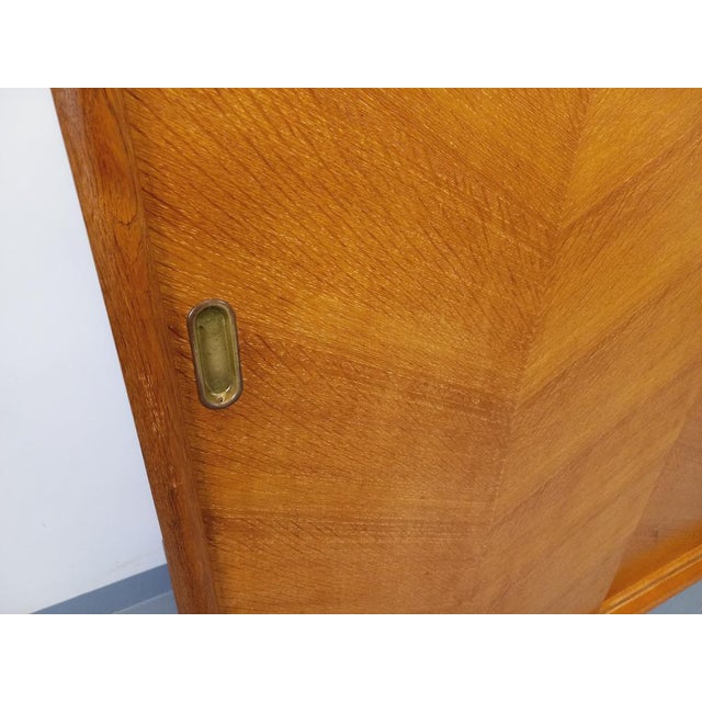 Vintage Oak Wardrobe, 1960s For Sale - Image 17 of 18
