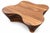 Wood Sculptural Walnut Mid Century Style Coffee Table For Sale - Image 7 of 12