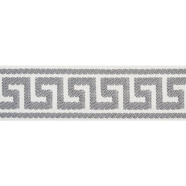 A timeless motif with infinite uses, this narrow Greek key tape is a beautiful silk jacquard weave. Available in several...