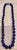 2000 - 2009 Vintage Lapis Lazuli Single Strand Necklace with Diamond Clasp 14 Kt White Gold For Sale - Image 5 of 18