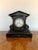 Unusual antique Victorian quality marble eight day mantle clock having a unusual quality antique Victorian marble mantle...