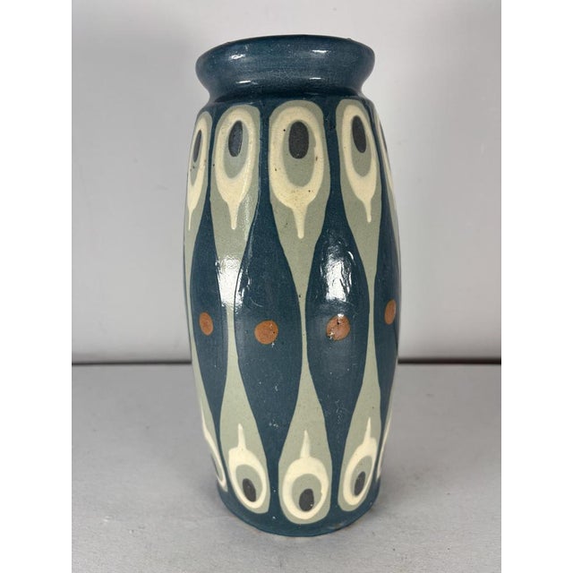 Art Deco Vase by Léon Elchinger for Soufflenheim, Alsace, 1920s For Sale - Image 9 of 13