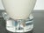 Mid-Century Modern Mid 20th Century Japanese Midcentury Ceramic Table Lamp with Crackle Finish and Lucite Base For Sale - Image 3 of 6