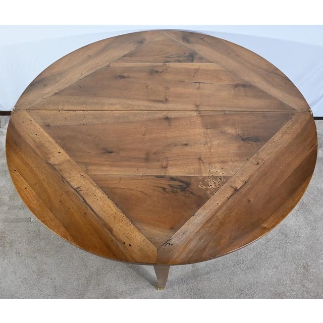 Antique Table in Walnut, 1810 For Sale - Image 4 of 18