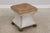 Traditional Thomasville Pair of Tufted Leather Stools For Sale - Image 3 of 14
