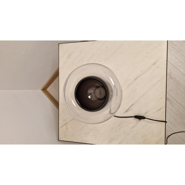 Saffo Table Lamp in Metal and Glass by Angelo Mangiarotti for Artemide, 1960s For Sale - Image 14 of 18