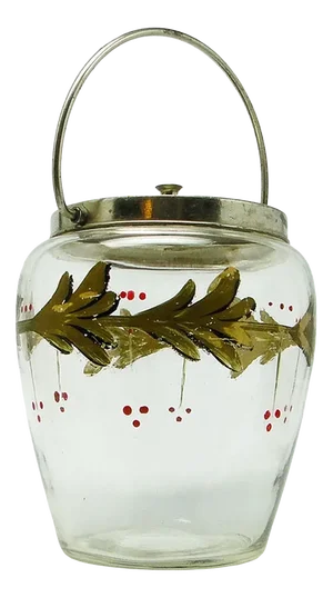 Art Nouveau Biscuit Box, Austria, 1920s