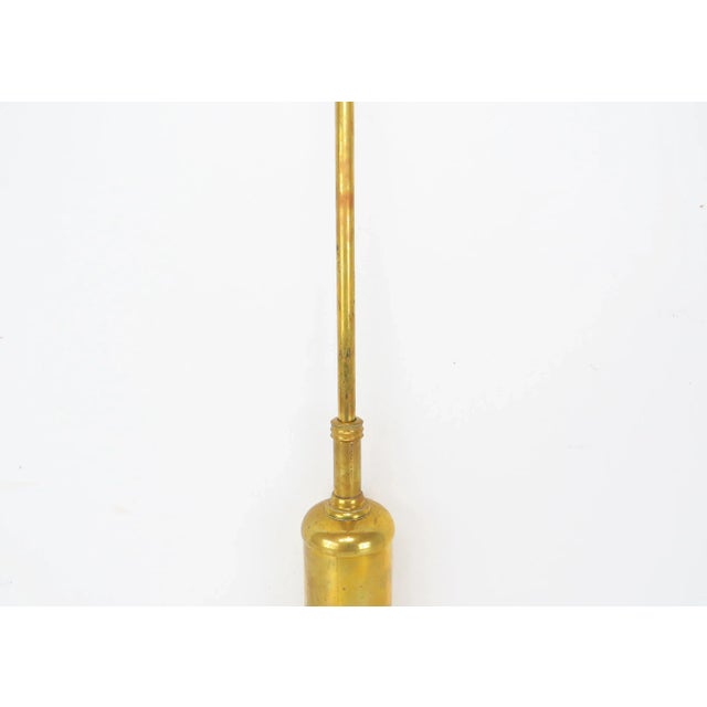 Antique Telescopic Brass Fireplace Brush / Broom by Benton & Stone Made in England For Sale - Image 4 of 10