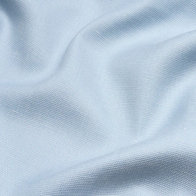 Transitional Schumacher Camarillo Linen Weave I/O Fabric In Delft For Sale - Image 3 of 3