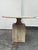 Vincent Dupont-Rougier for Christophe Delcourt Ouk Travertine Side Table For Sale - Image 4 of 12