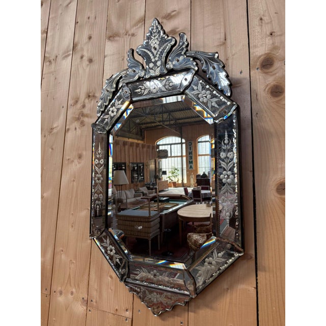 Venetian Napoleon III Mirror For Sale - Image 3 of 7