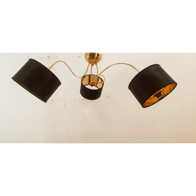 Brass Ceiling Light with Adjustable Arms For Sale - Image 14 of 18