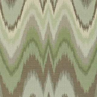 Schumacher X Mary Mcdonald Bargello Fabric in Aquamarine For Sale