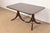 Wood Baker Furniture Style Georgian Mahogany Double Pedestal Extension Dining Table, Newly Refinished For Sale - Image 7 of 13